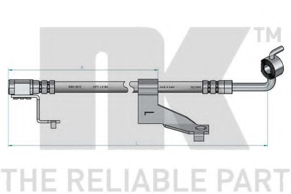 NK 852583 Brake Hose